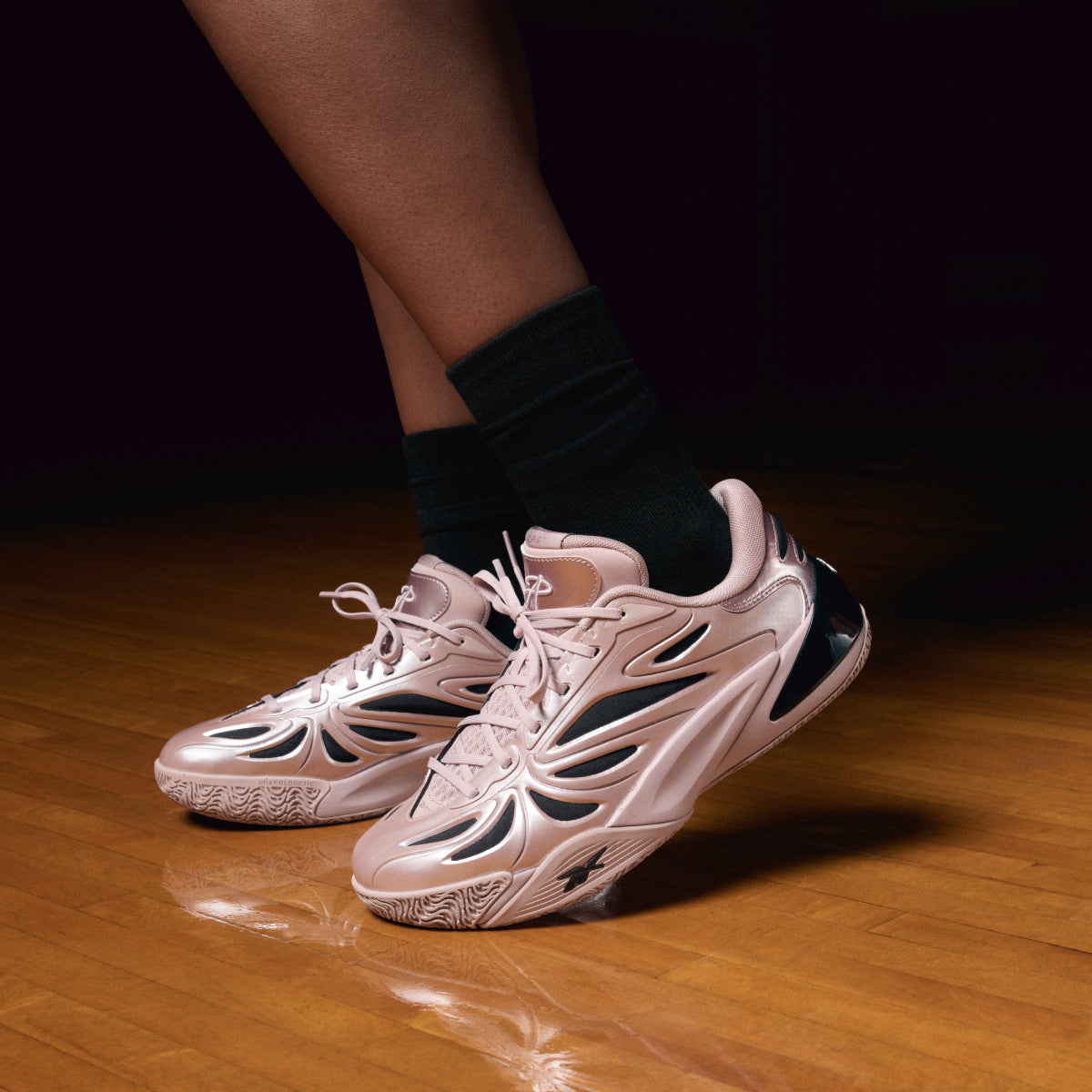 Angel Reese 1 Muted Mauve/Muted Mauve/Black