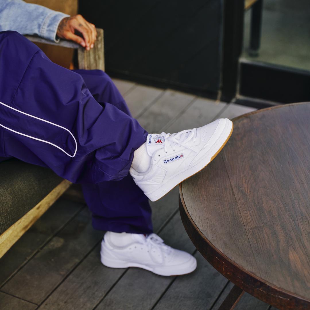 Club C 85 Int-White/Royal-Gum