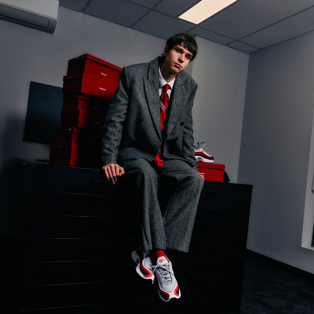 Daytona Dmx Ftwrwhite/Newgrey1/Vectorred