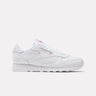 Classic Leather Shoes White/White/Pure Grey 3