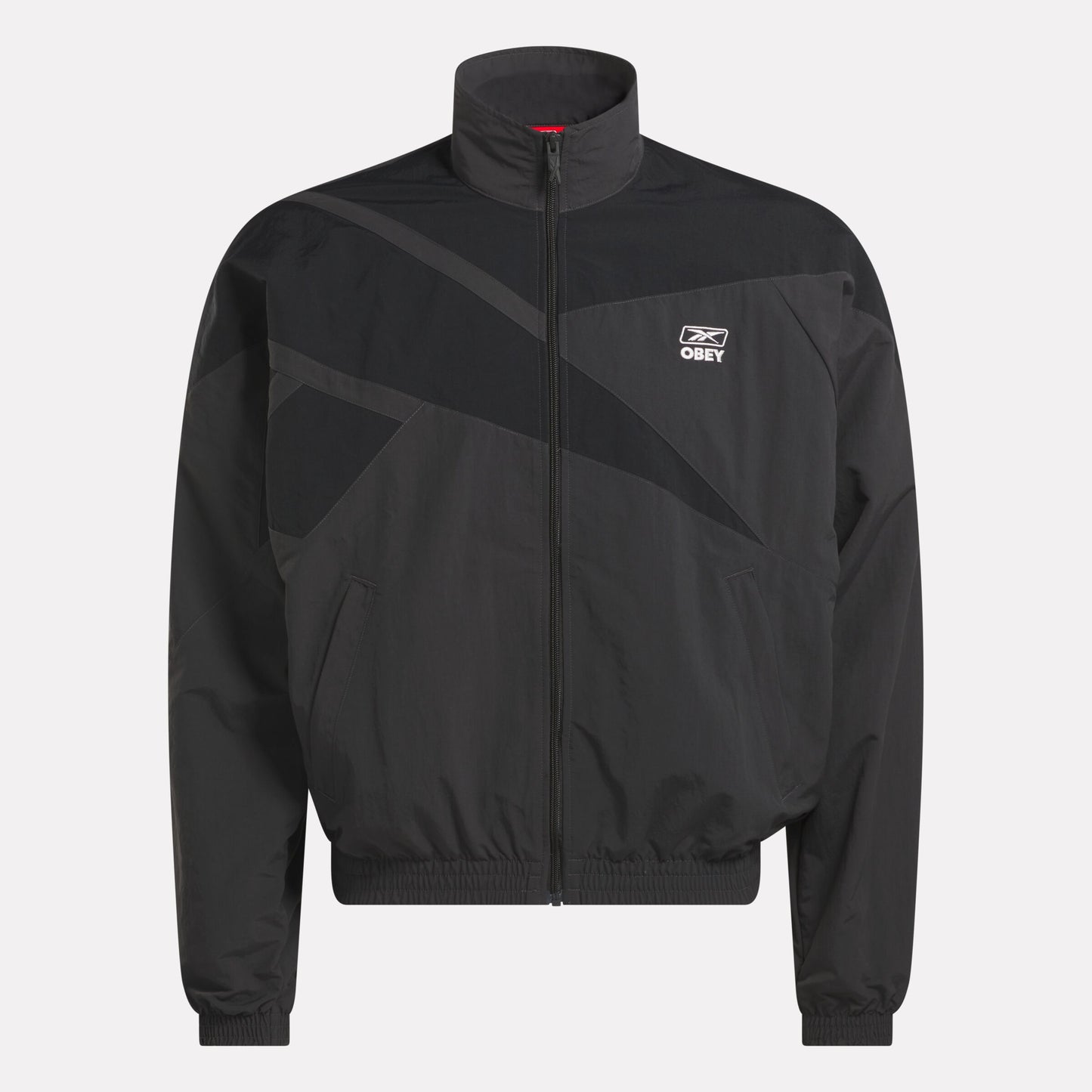 Reebok X Obey Track Jacket Washed Black