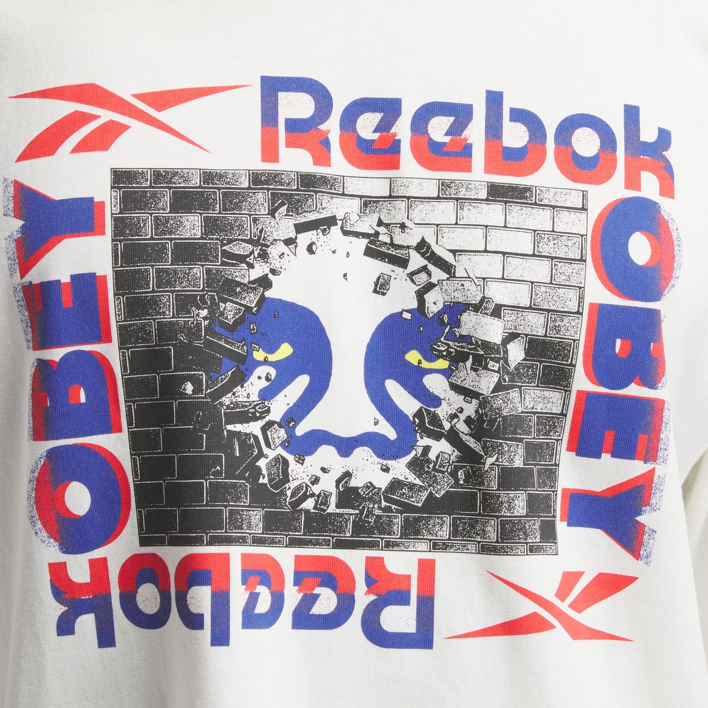 Reebok X Obey Graphic Tee Chalk