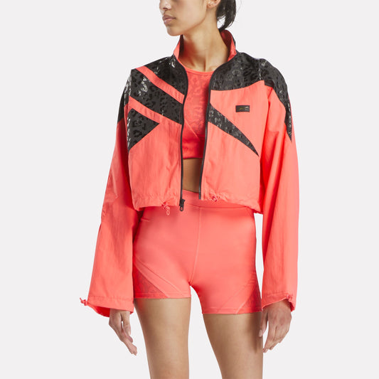 Reebok X Angel Reese Women's Vector Track Jacket Sunset Coral