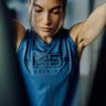 Women's Reebok X F45 Training Tank Top Legacy Blue