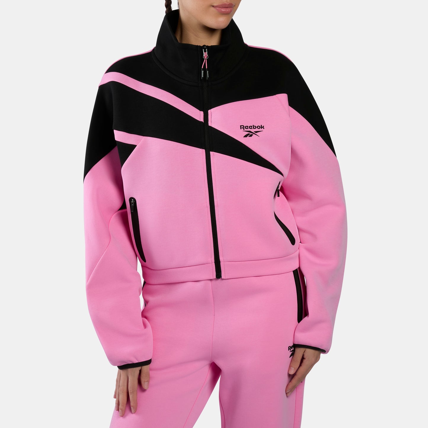 Vector Track Top Black