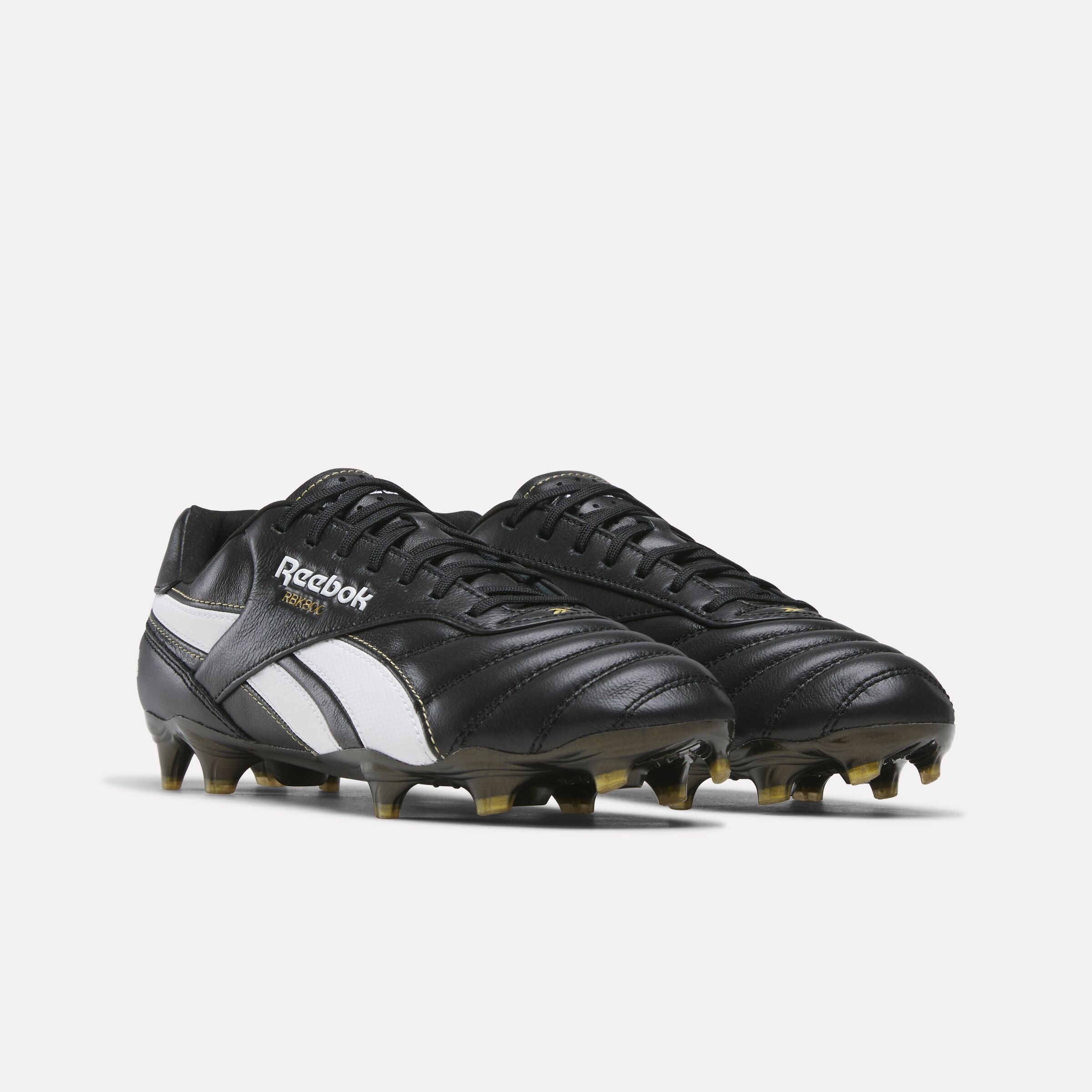 Rbk800 Pro Fg Football Boots Black/Black/White
