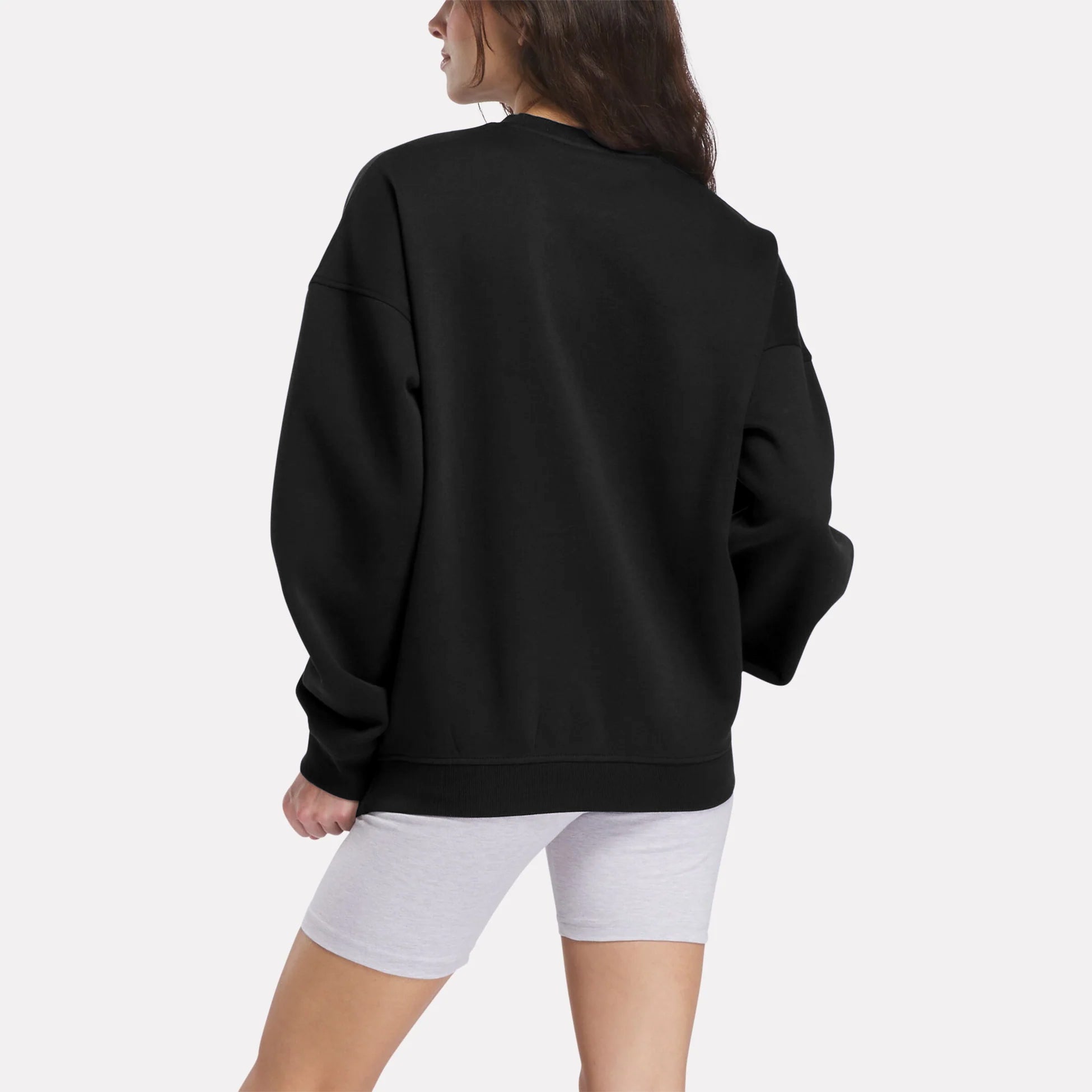 Relax Fit Crew Neck Sweatshirt Black