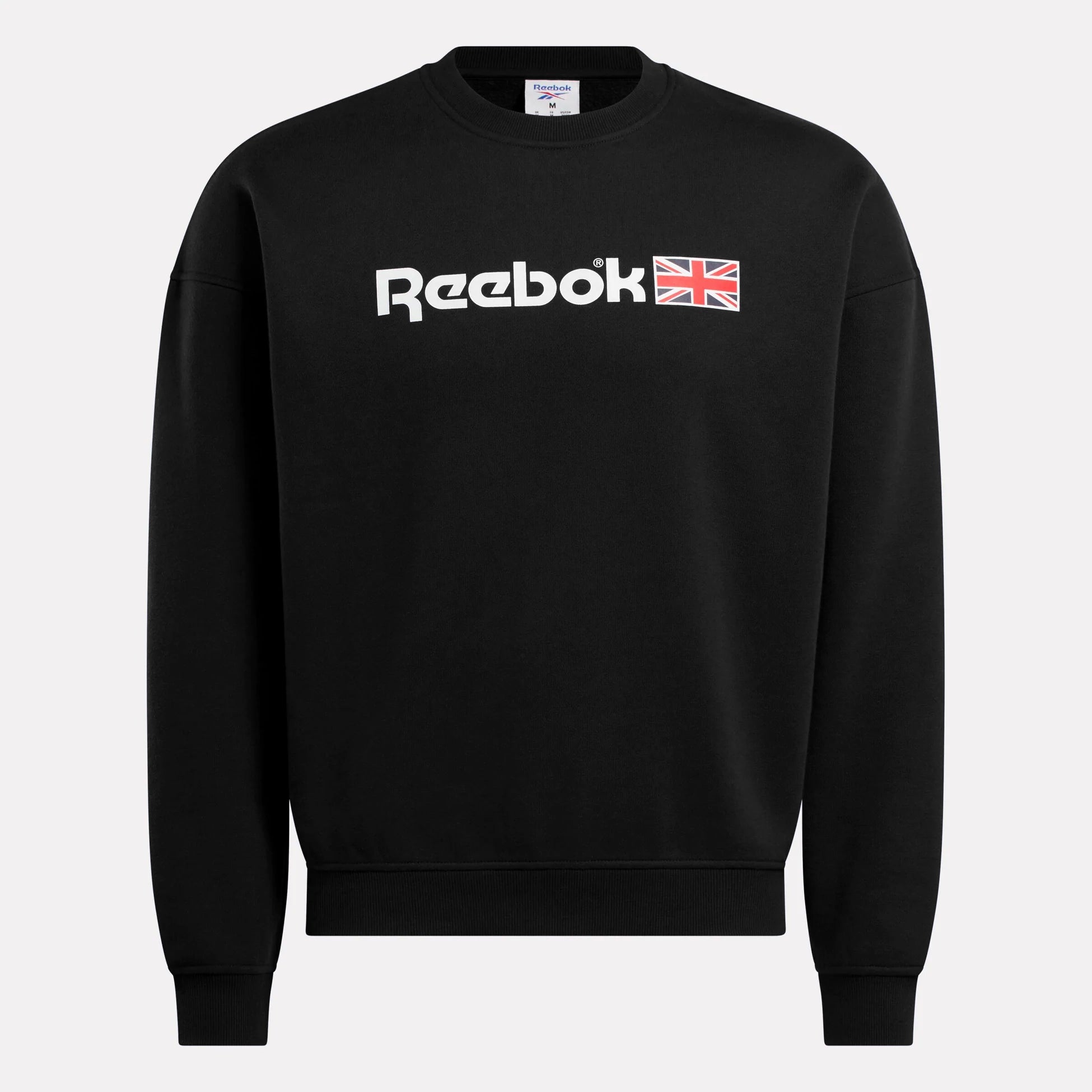 Relax Fit Crew Neck Sweatshirt Black