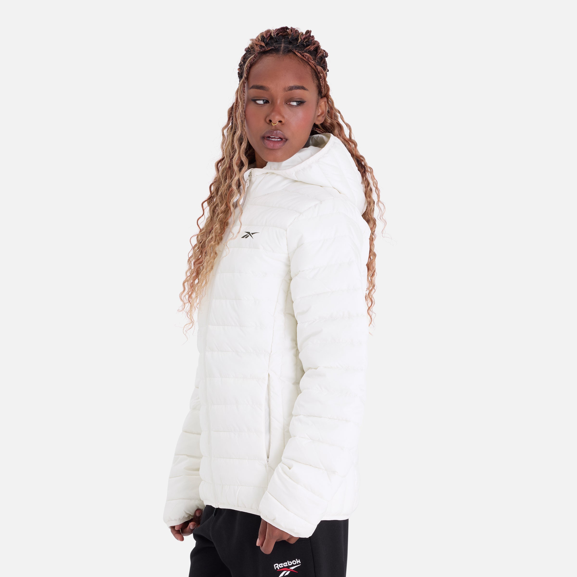 Women's Puffer Jacket Chalk