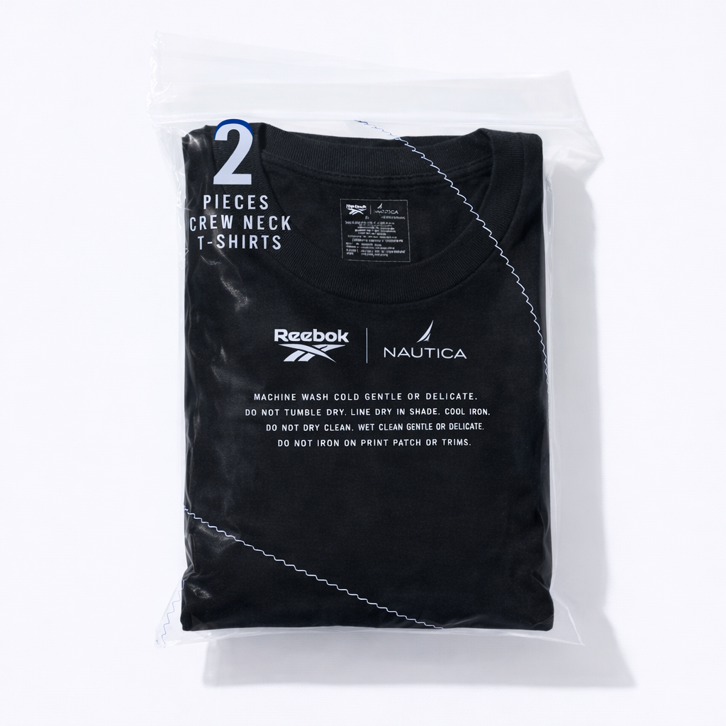 Reebok X Nautica Japan 2 Pack Tee Black