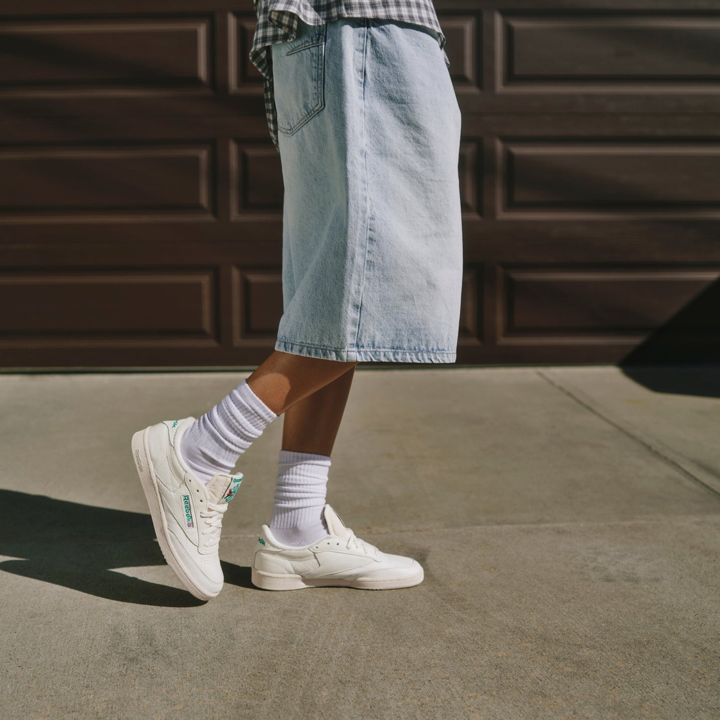 Club C 85 Shoes Int-White/Green