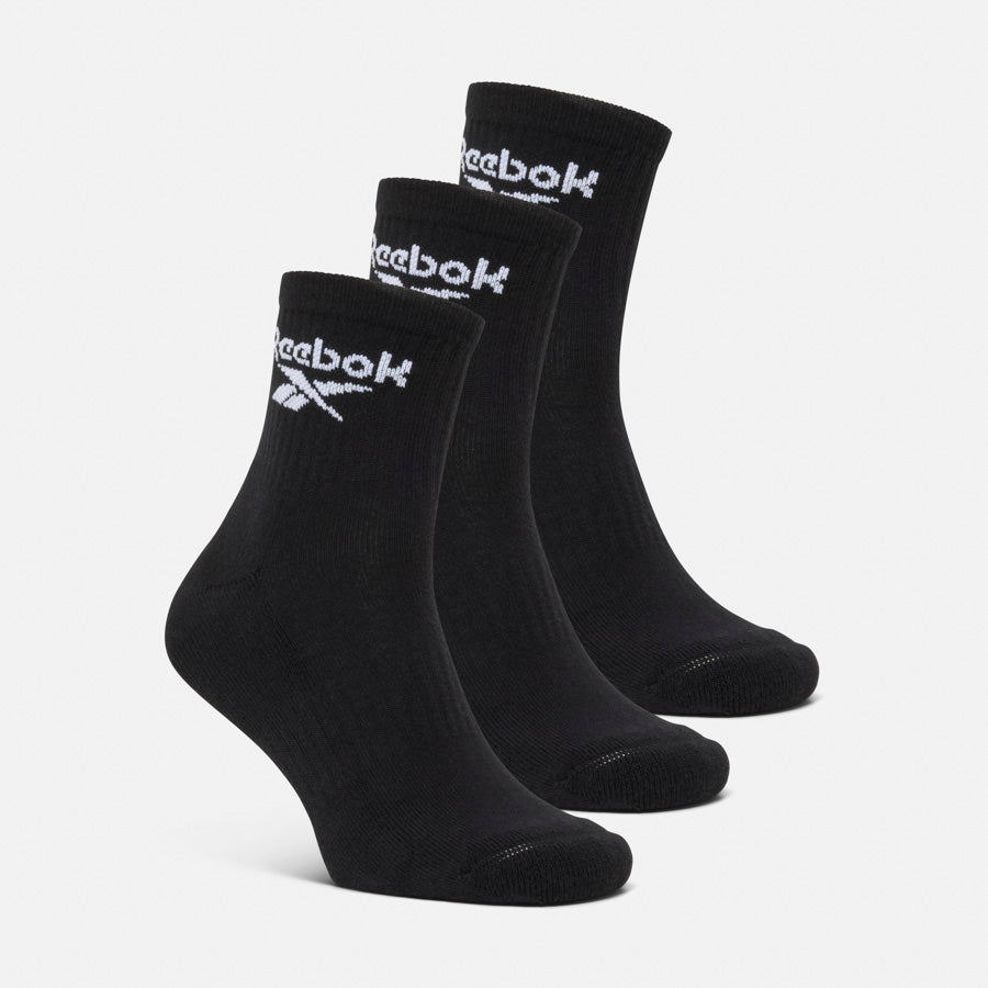 Core Ankle Socks 3 Pack Black