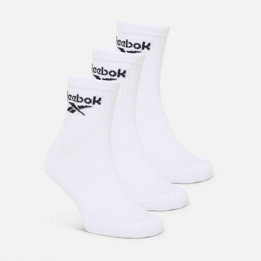 Core Ankle Socks 3 Pack White