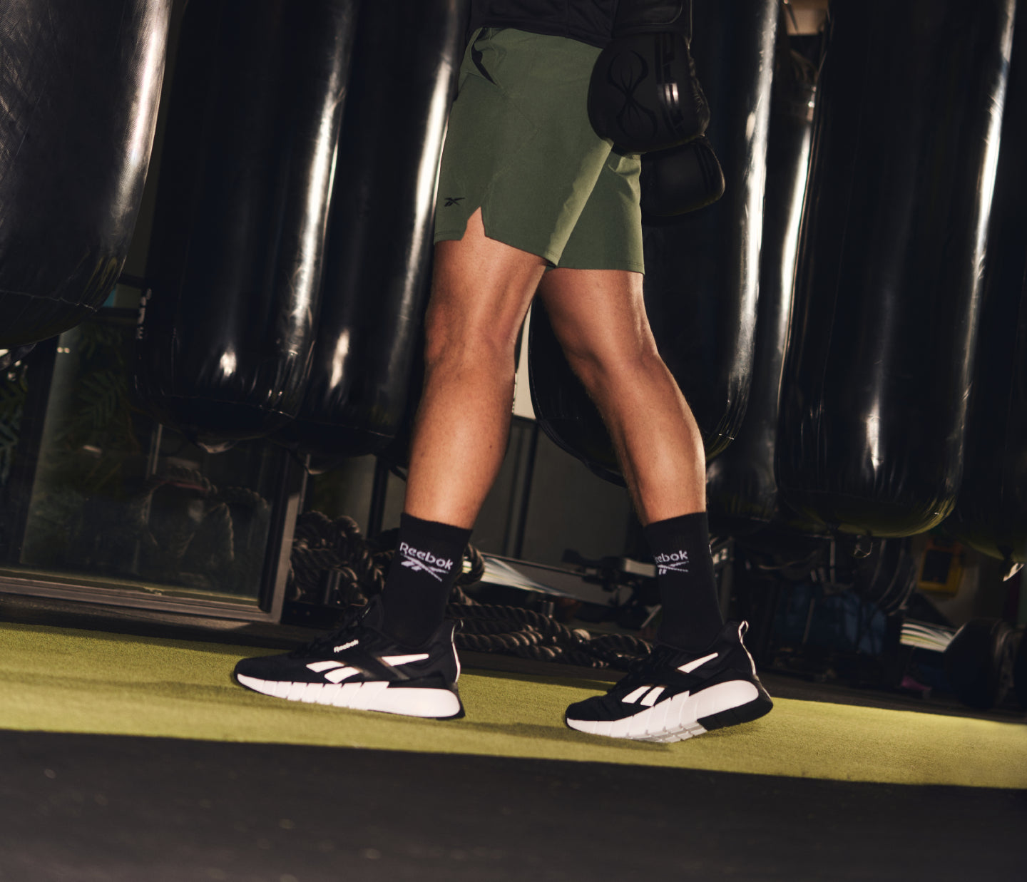 トップス REEBOK everyone CLASSIC BORDER TEE GY L Men Tops T-shirts Clothing | Reebok
