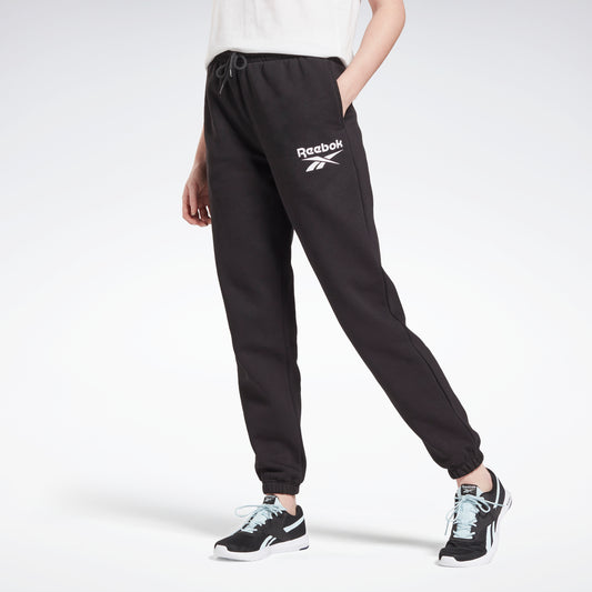 Reebok Identity Logo Fleece Joggers Black