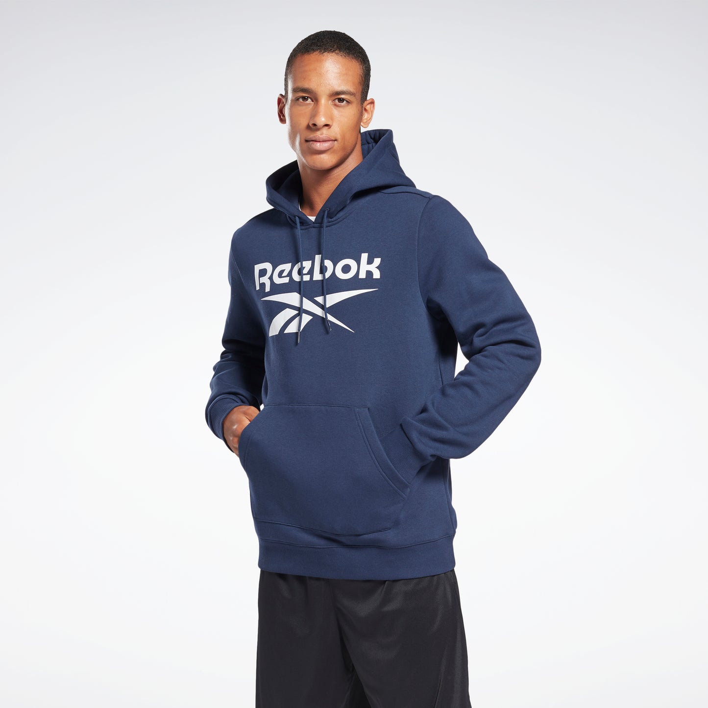 Reebok Identity Fleece Hoodie Vector Navy