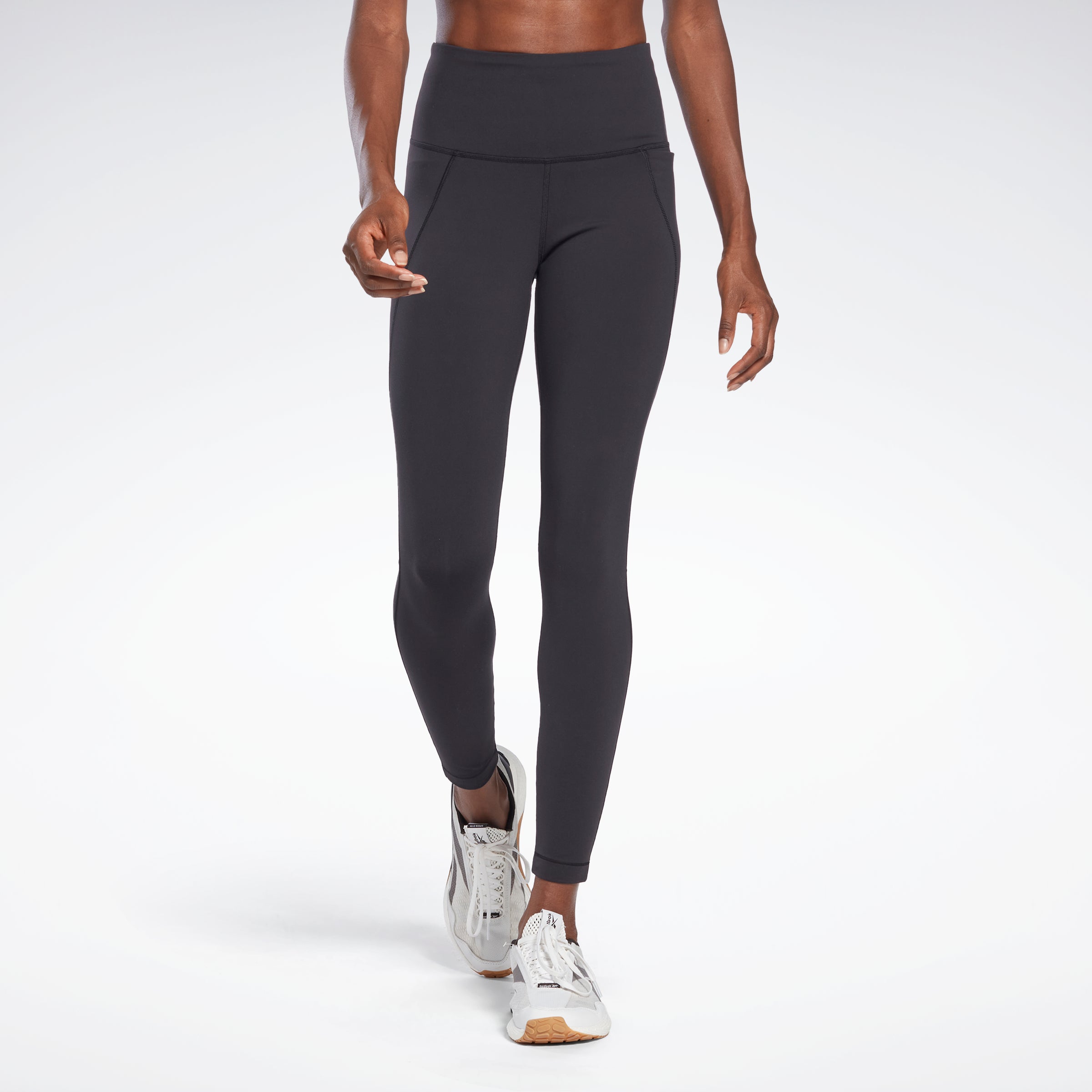 Reebok Sport leggings For Women Workout Ready Navy Blue | Lyst