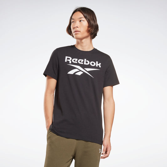 Reebok Identity Big Logo T-Shirt Black