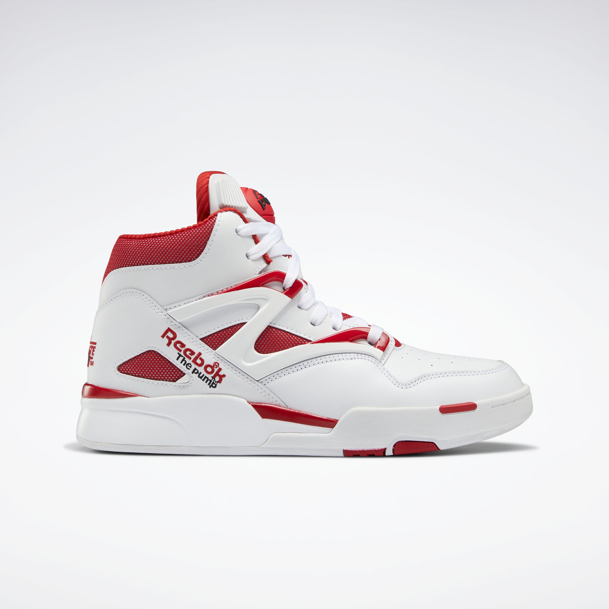 Pump Omni Zone II Shoes White/Flash Red/Black – Reebok Australia