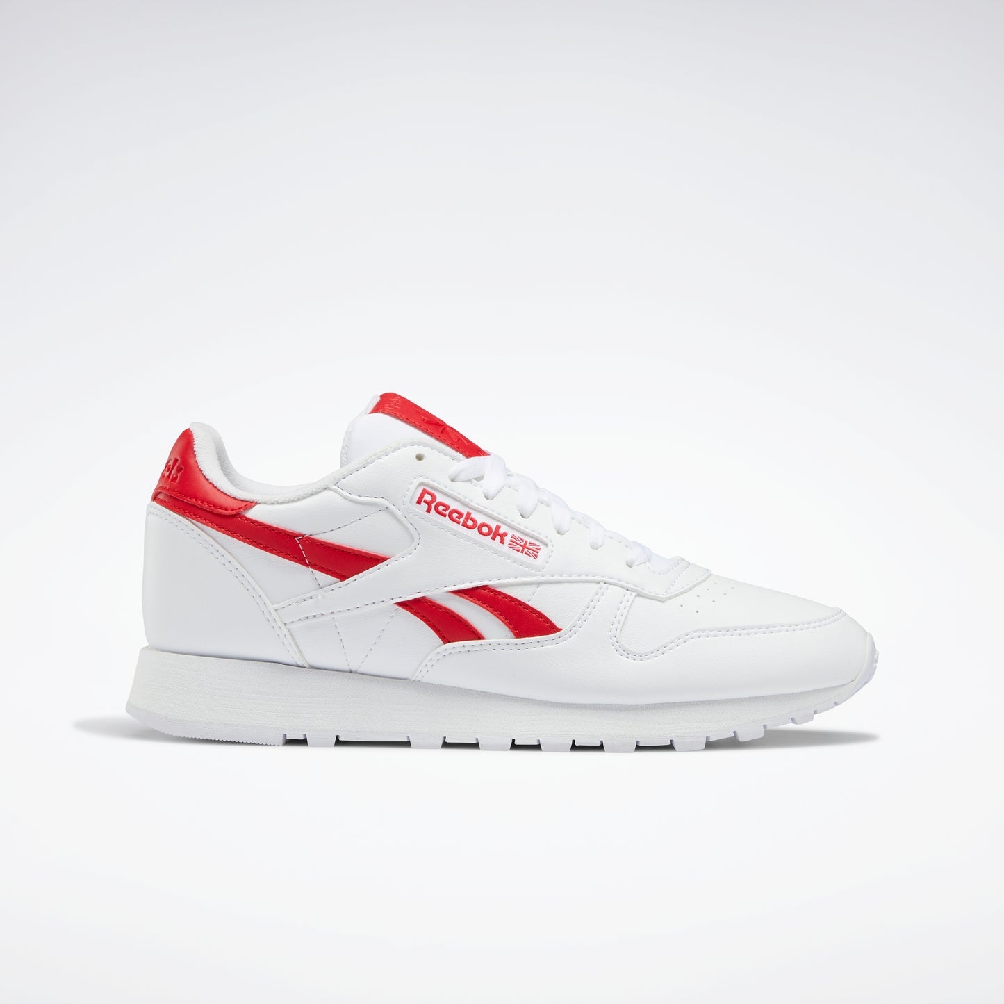 Classic Vegan Shoes White/Vector Red/White