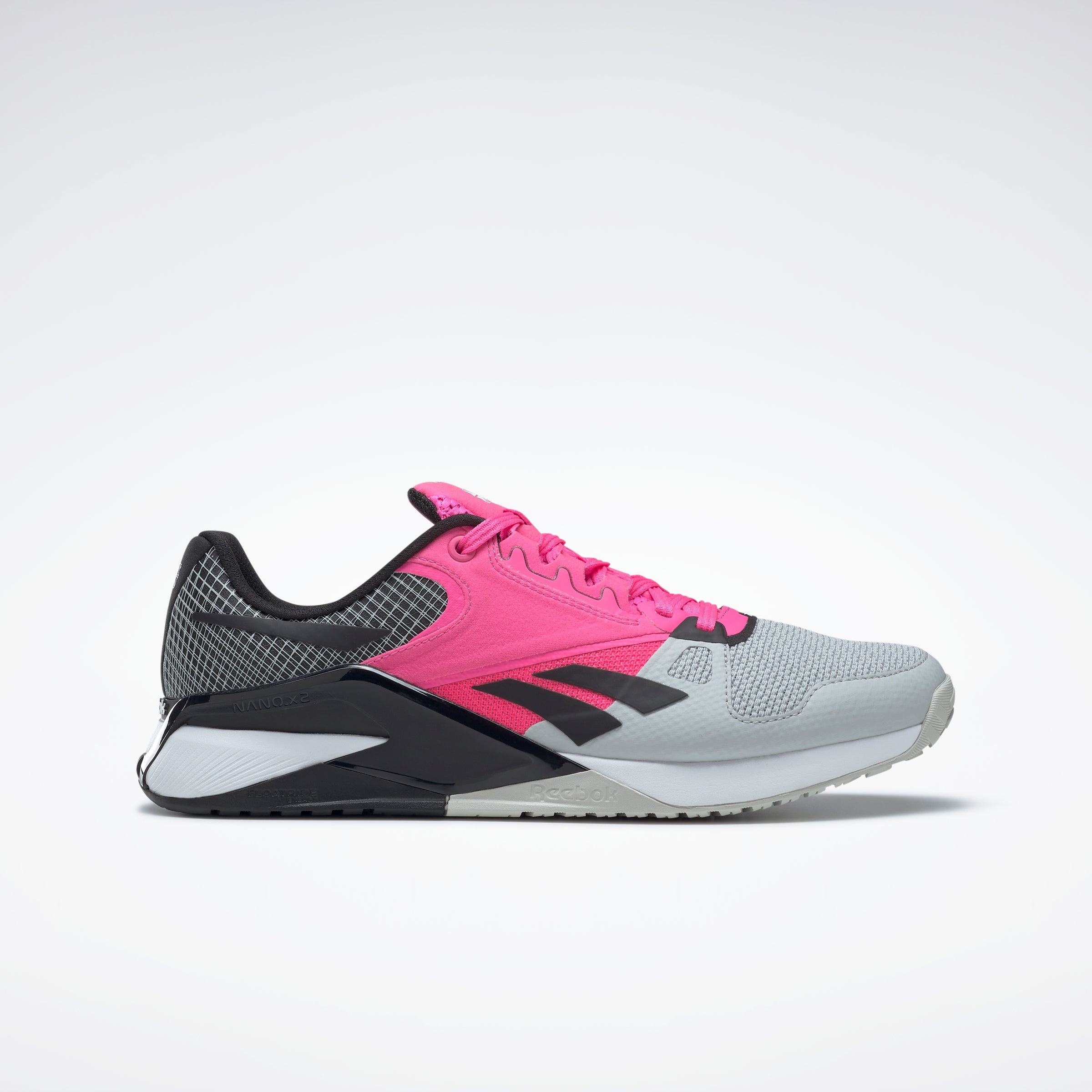 Nano 6000 Shoes Pure Grey 2/Atomic Pink/Black – Reebok Australia