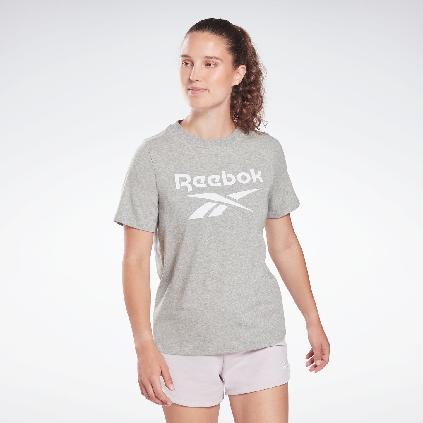 Reebok Identity T-Shirt Medium Grey Heather