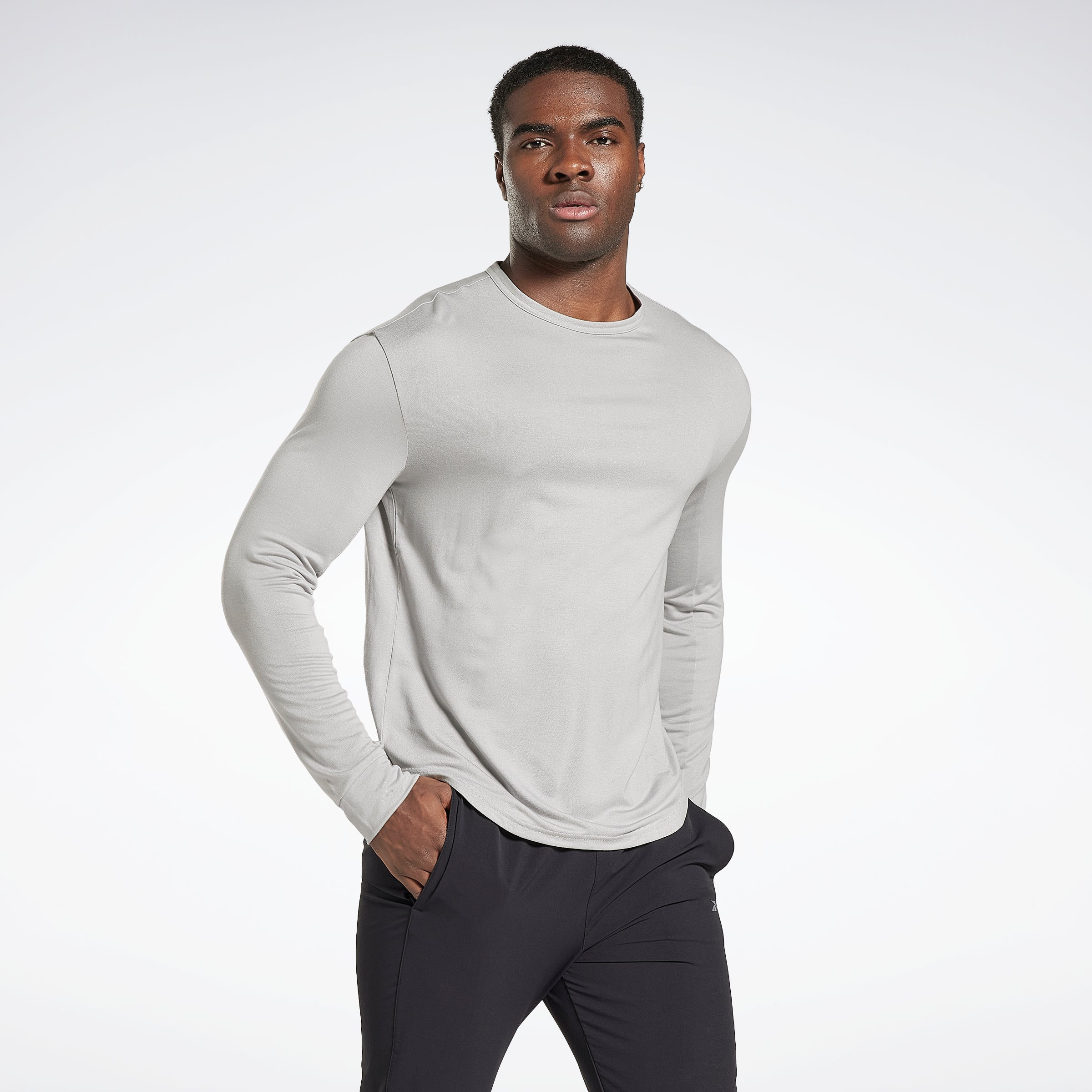 ACTIVCHILL+DREAMBLEND Long-Sleeve Top Long-Sleeve Top Pure Grey 3