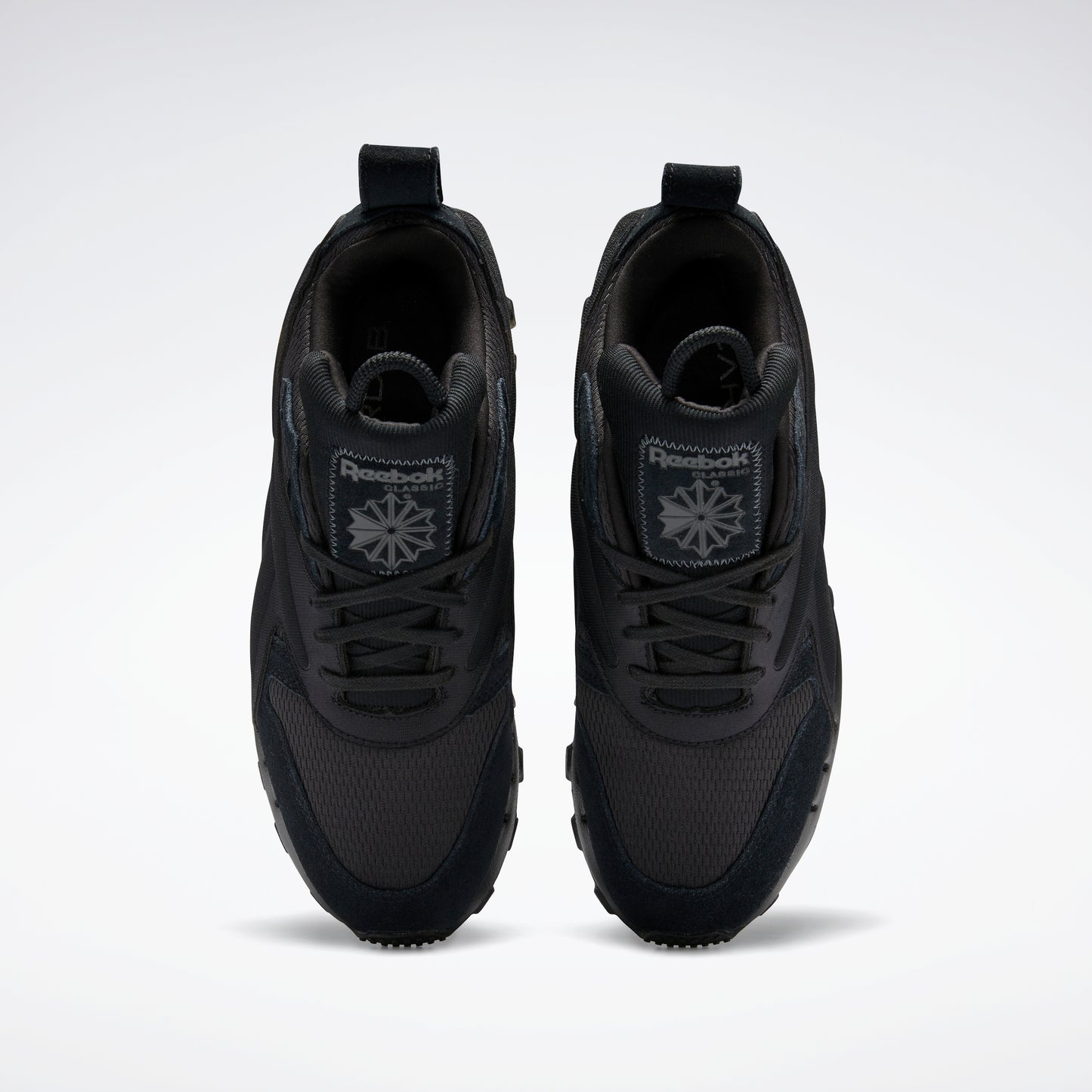 Cardi B Classic Leather V2 Shoes Black/Black/Pure Grey 8
