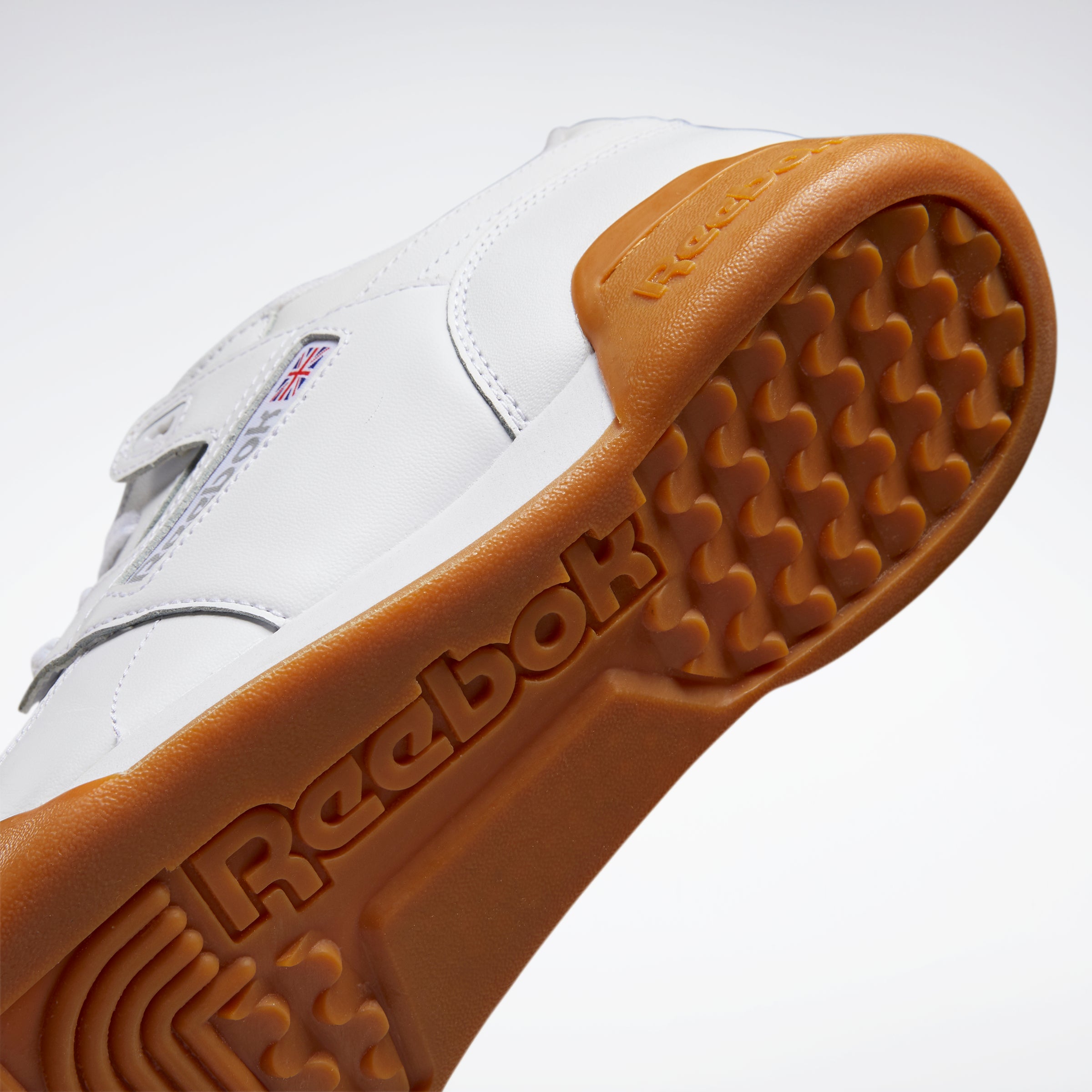 Reebok workout white gum sole online