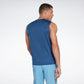 Workout Ready ACTIVCHILL Sleeveless T-Shirt Batik Blue