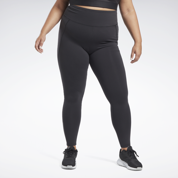 Reebok Lux High-rise Colorblock Leggings (plus Size) 4x Black