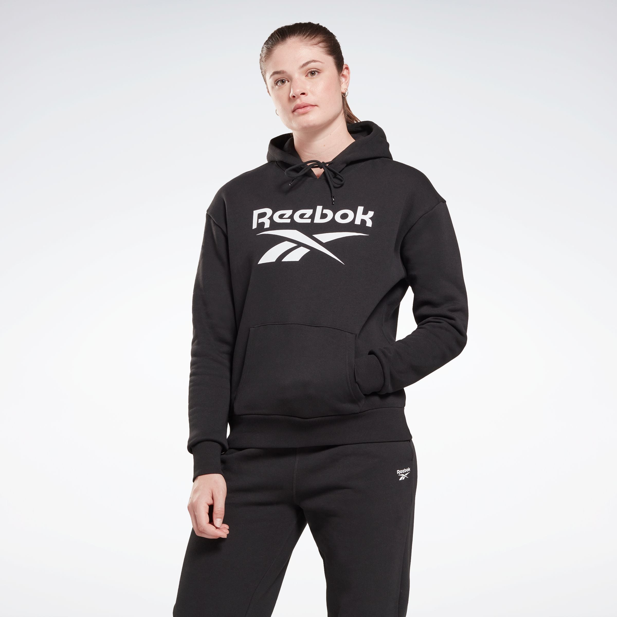 Black fleece hoodie outlet women's