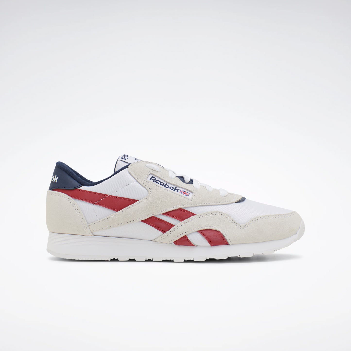 Classic Nylon Shoes White/Flash Red/Vector Navy