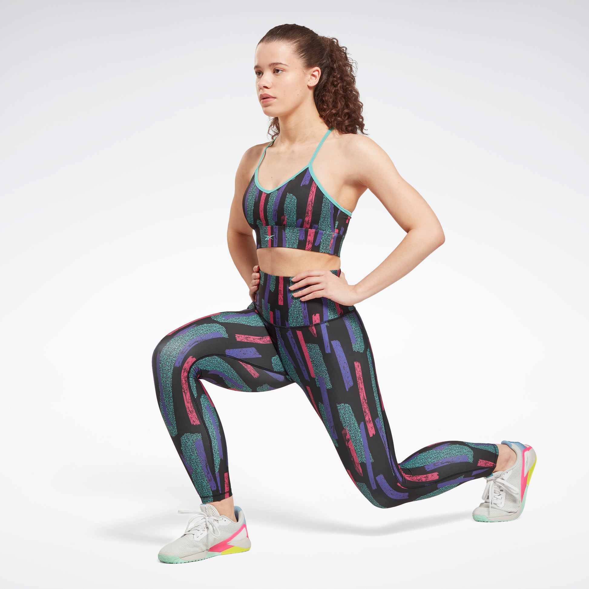 MYT Printed Leggings - Reebok  Cross And Run - Fitness Store