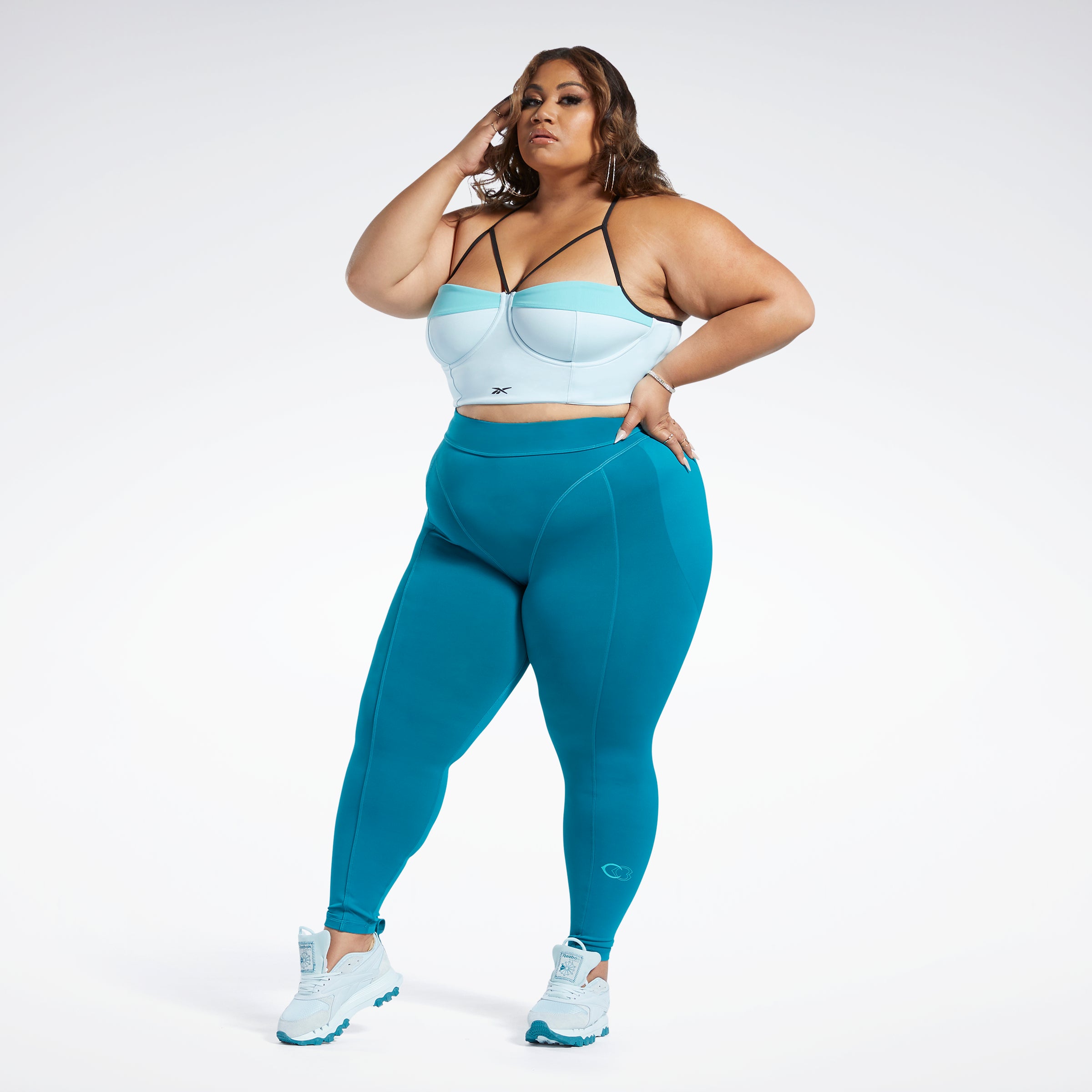 Reebok plus size on sale leggings