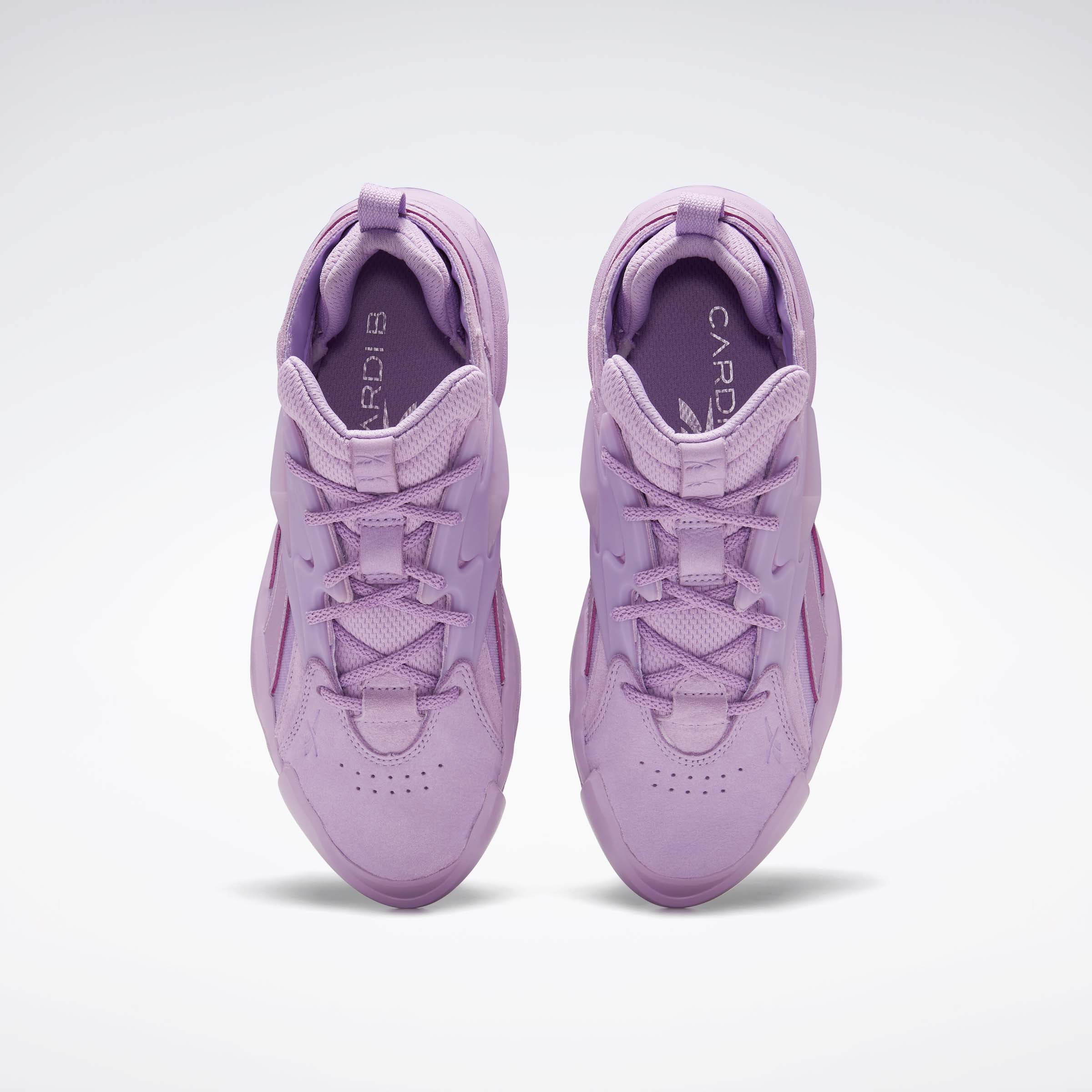 Reebok hot sale shoes purple