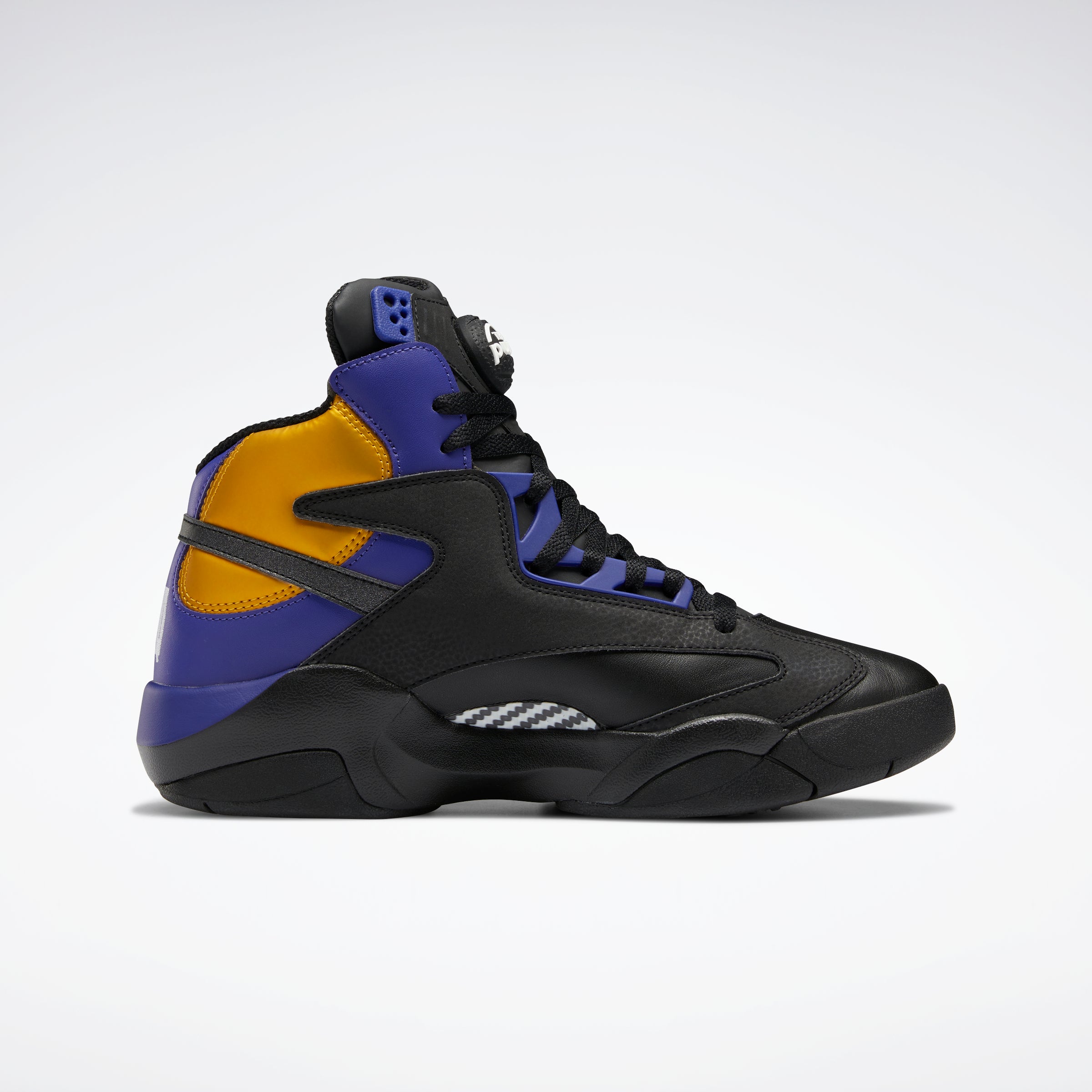 Shaq Attaq Shoes Black Bold Purple Collegiate G Reebok Australia