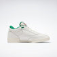 Club C Mid II Vintage Shoes Chalk/Glen Green/White