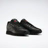 Classic Leather Shoes Black/Black/Pure Grey 5