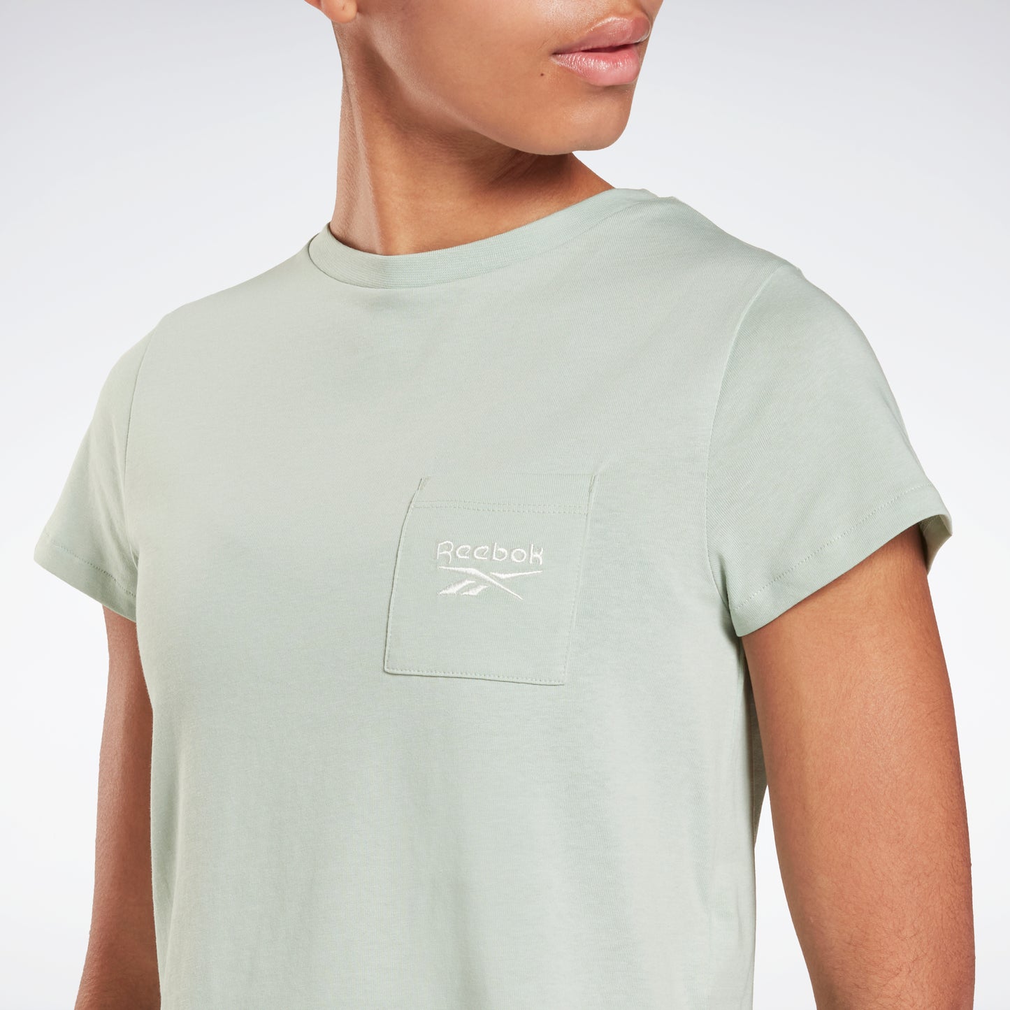 Reebok Identity Pocket T-Shirt Light Sage