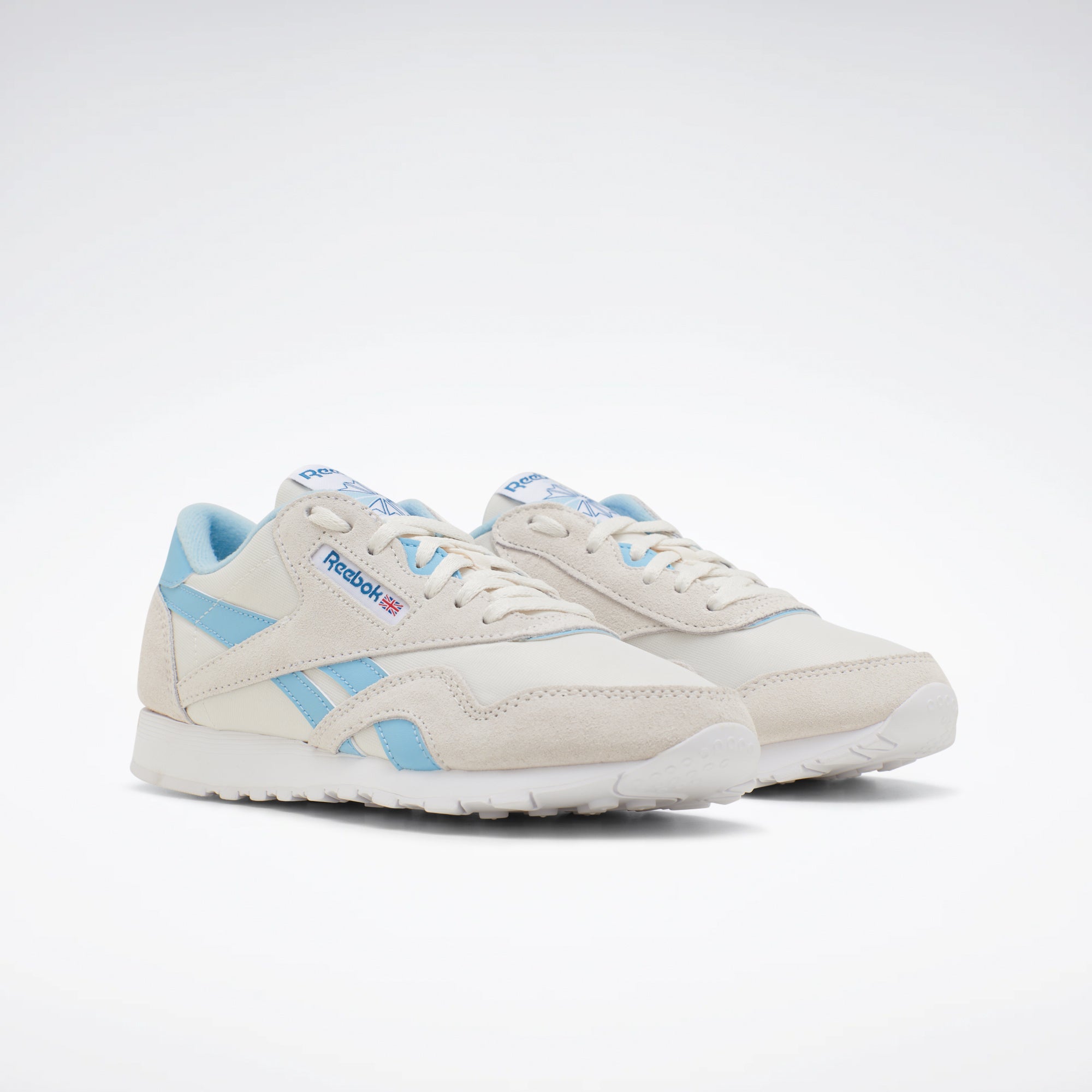 Reebok on sale pearlized white