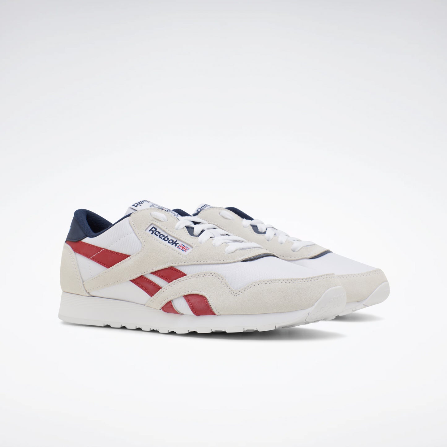 Cl Nylon White/Flash Red/Vector Navy