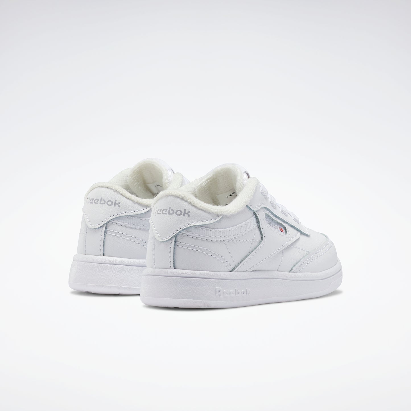 Club C Shoes - Toddler White/White/White