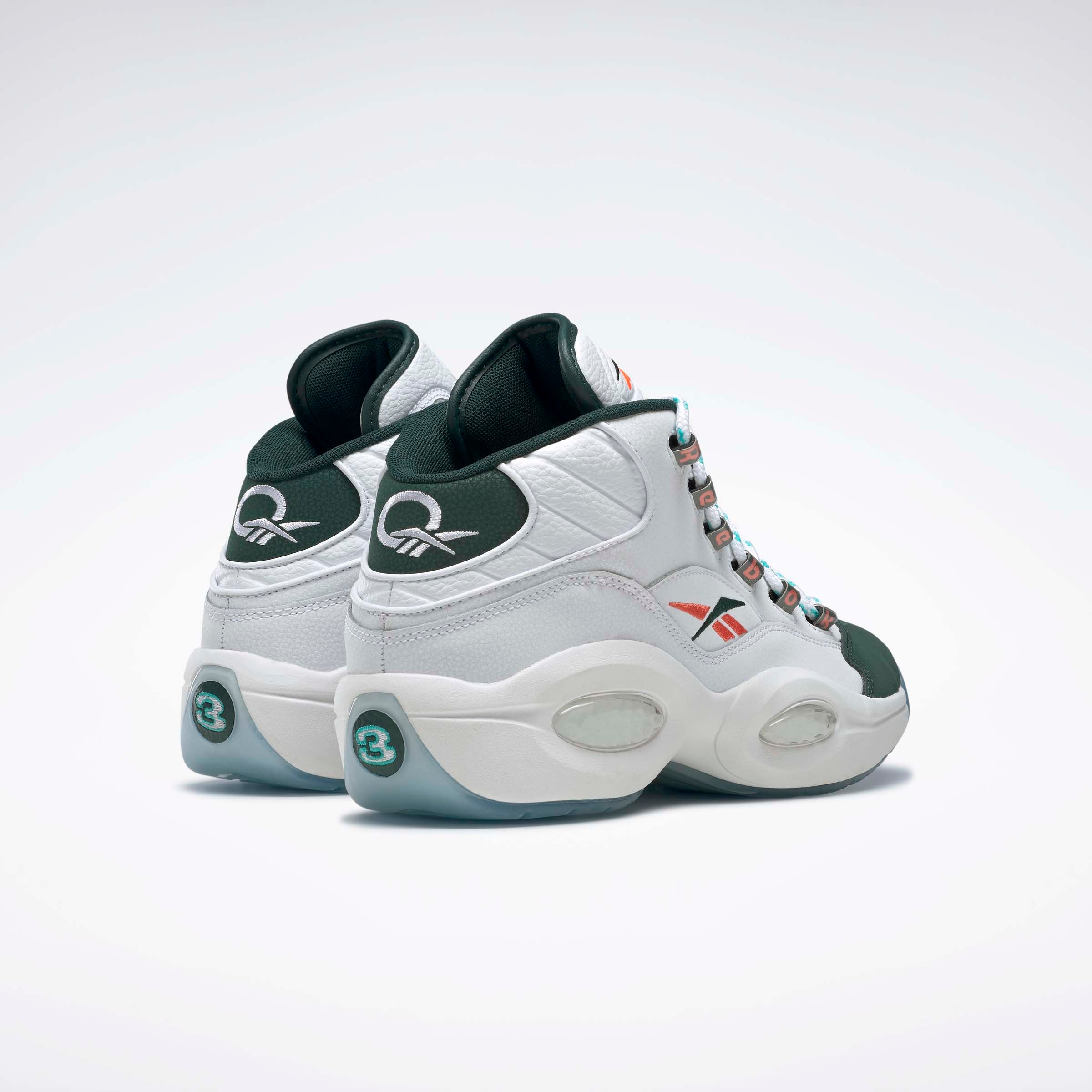 Reebok question mid green online