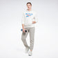 Reebok Identity Big Logo Fleece Hoodie White