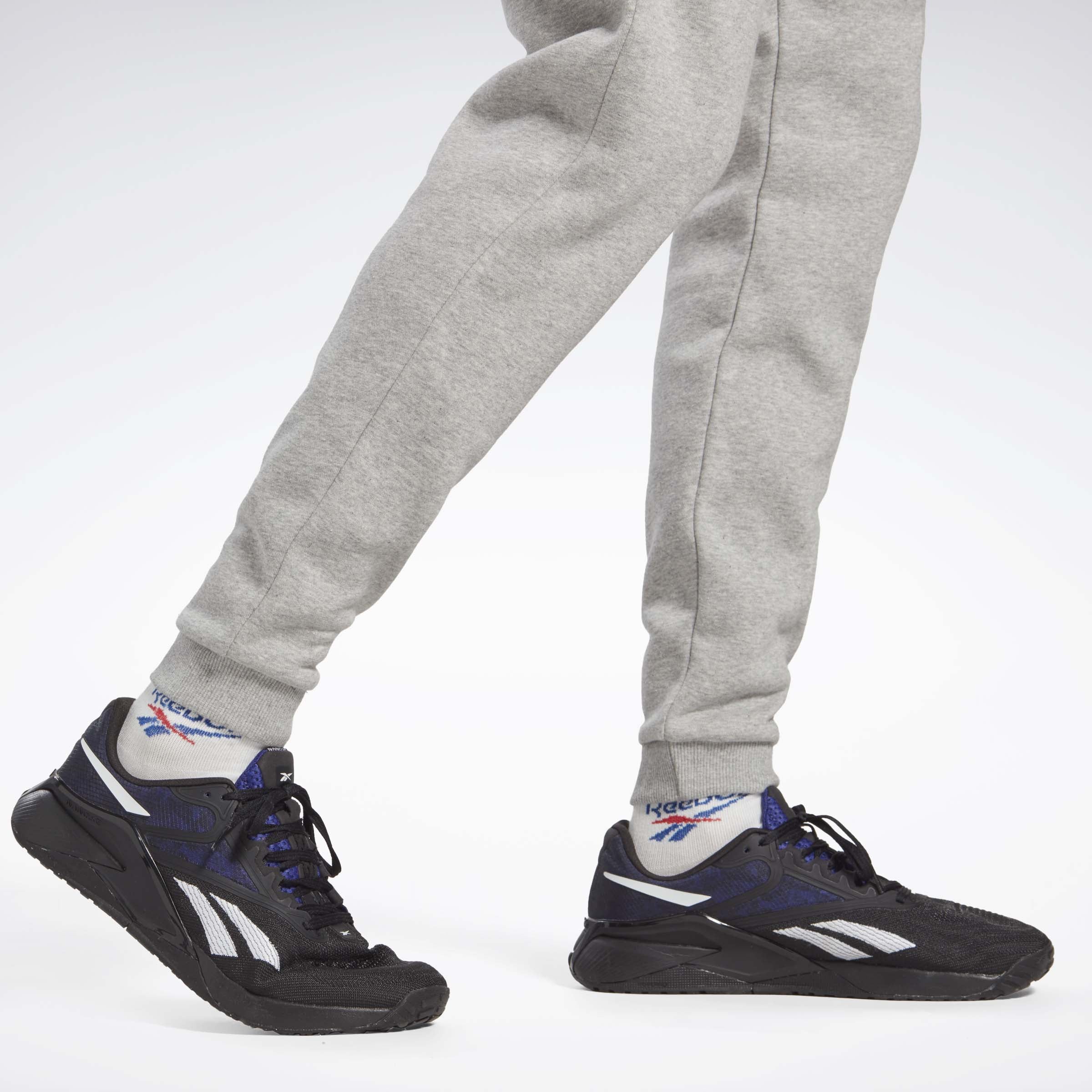 Reebok grey online joggers