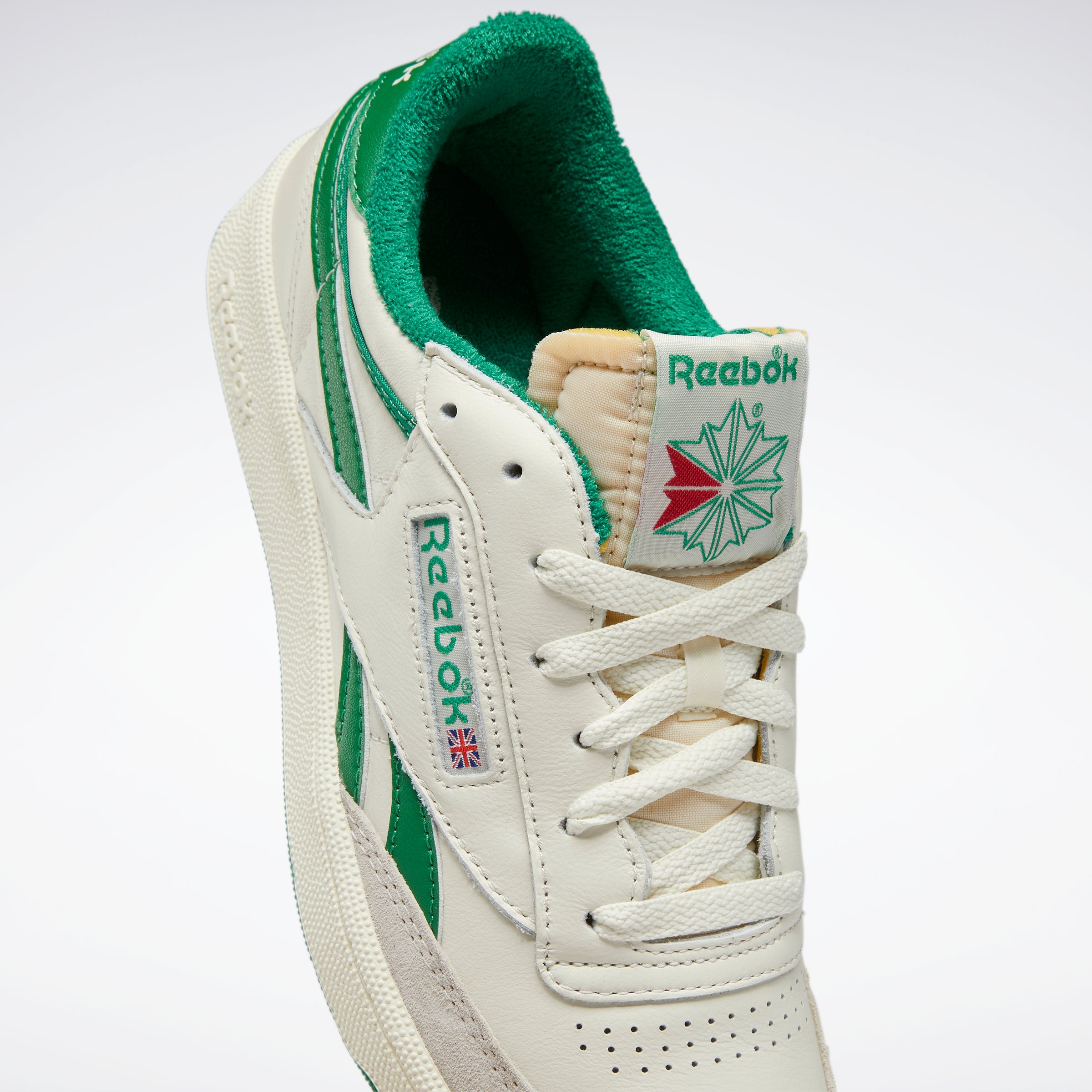 Reebok with sale green writing