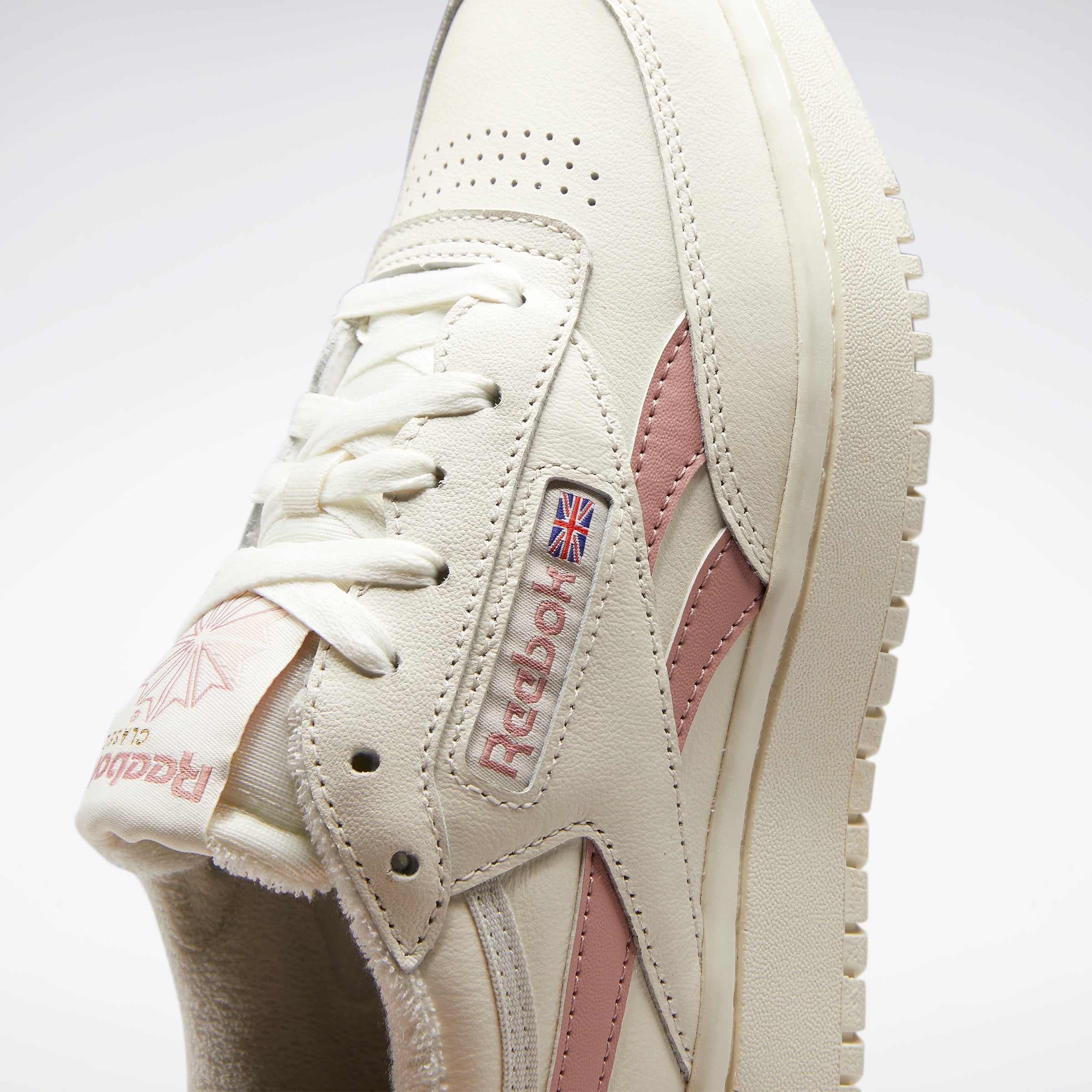 Reebok club c double chalk 2024 rose gold