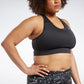 Running Essentials Sports Bra (Plus Size) Night Black