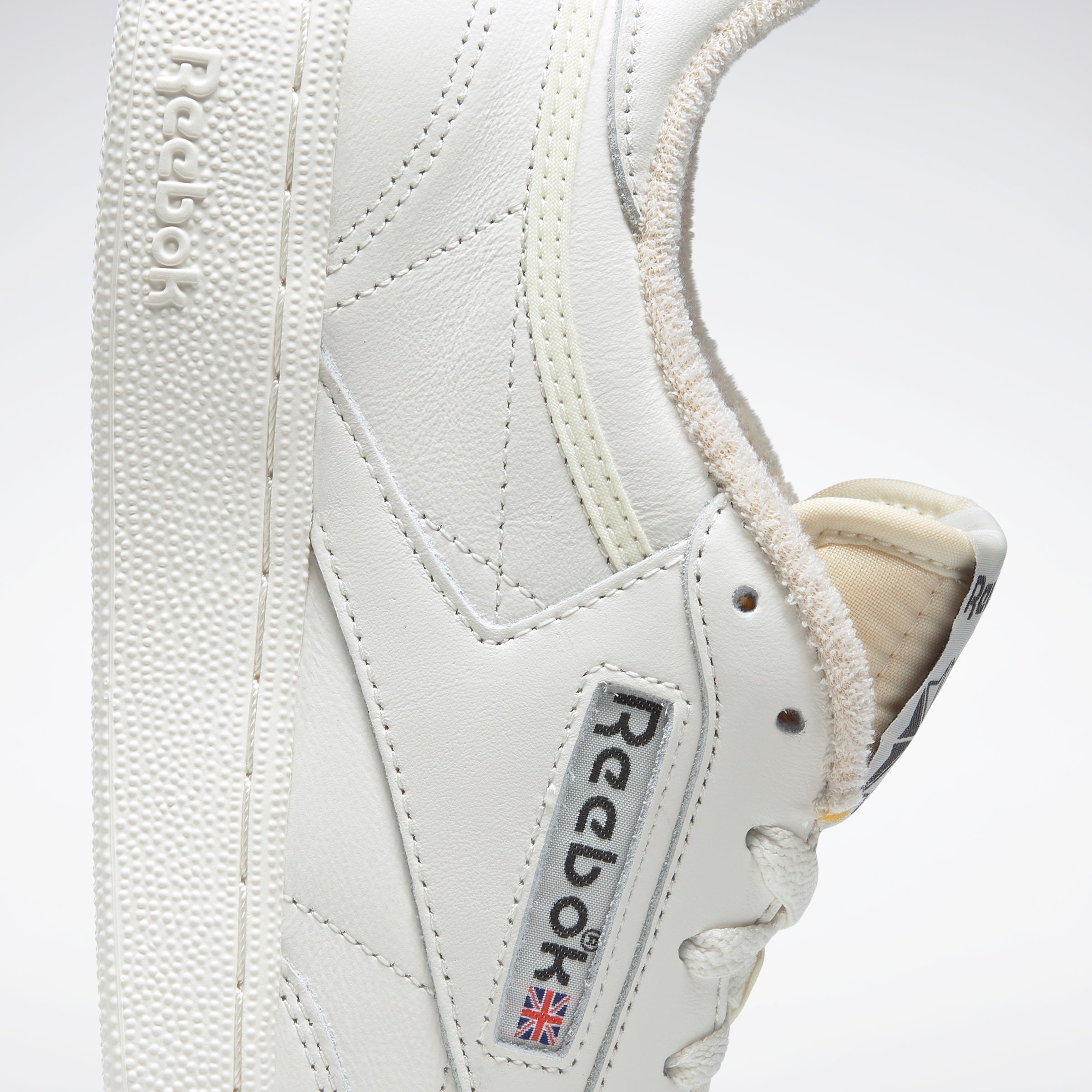 Reebok club c 85 trainers vintage hot sale chalk black